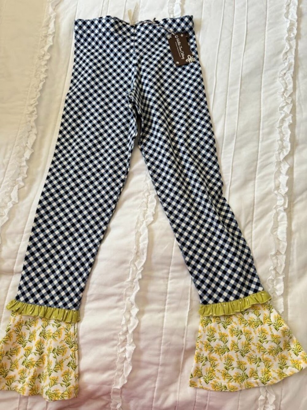 NWT Matilda Jane Enchanted Garden Inner Artist Leggings Girl's Size 10